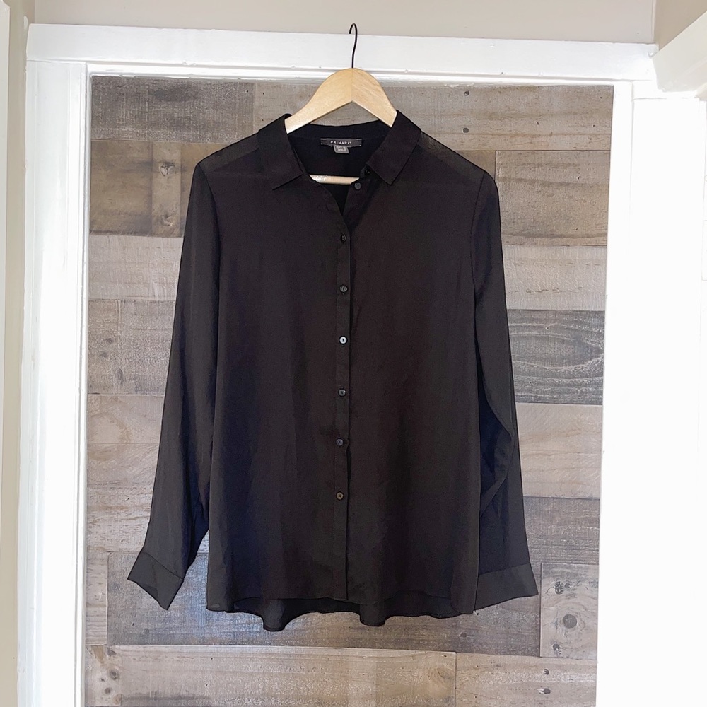 Black Button Down Shirt
